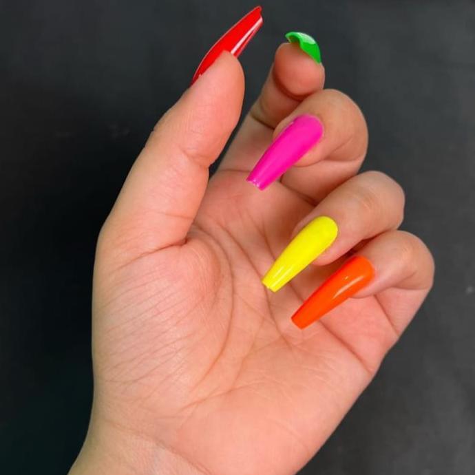 Smooth and Even Coverage Stick On Artificial Nails - Fashion Lovers