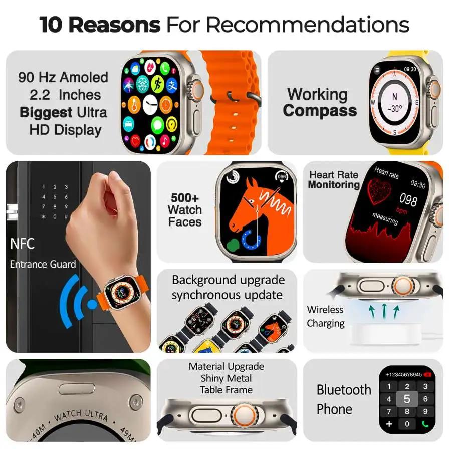 T800 Ultra Smart Watch Series 8 - Fashion Lovers