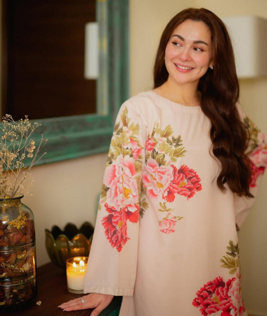 2 Pcs Women's Stitched Printed Co - Ord Set - Fashion Lovers