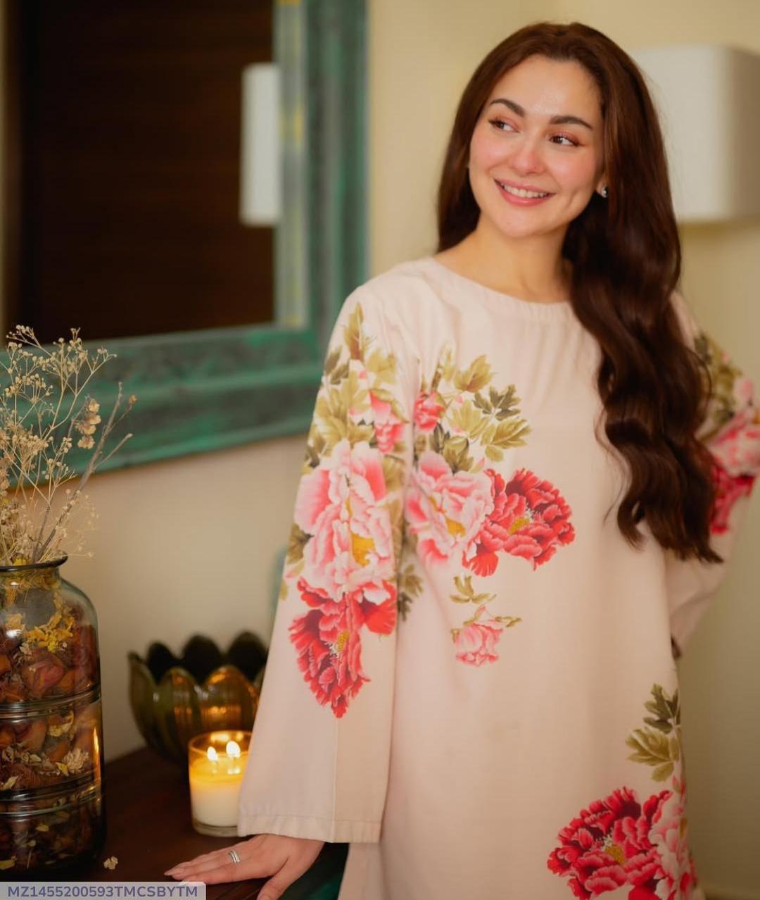 2 Pcs Women's Stitched Printed Co - Ord Set - Fashion Lovers
