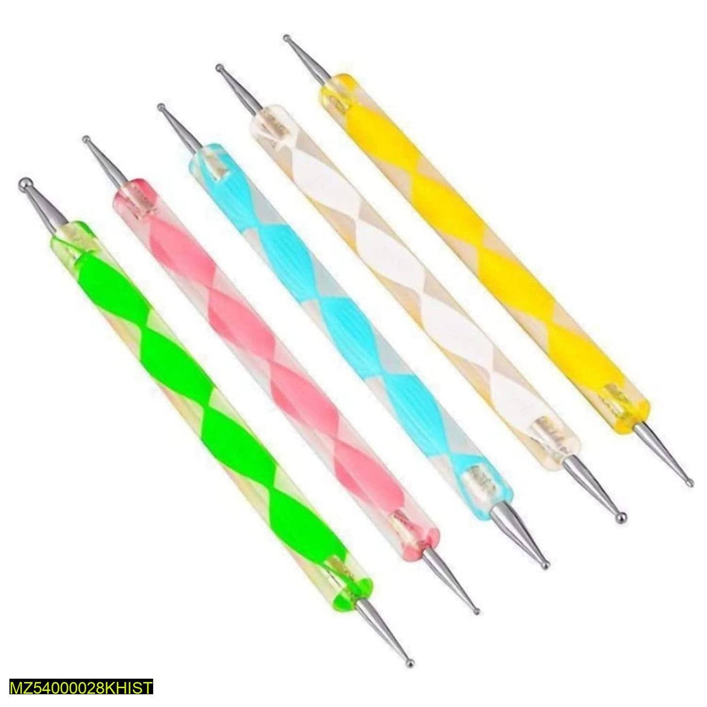2 Sided Nail Art Tool, Set of 5 - Original Nair art ket - Fashion Lovers