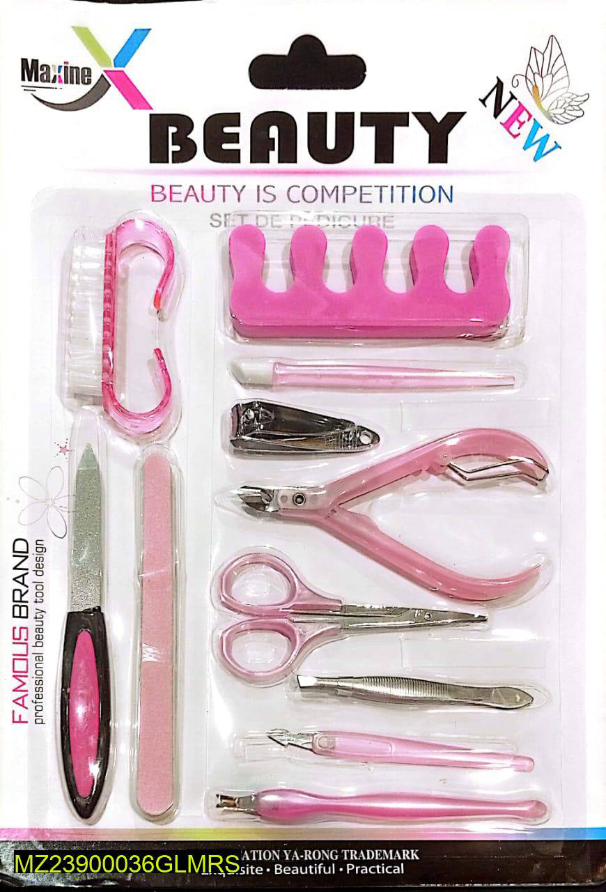Manicure And Pedicure Kit, Set Of 11 - Best price