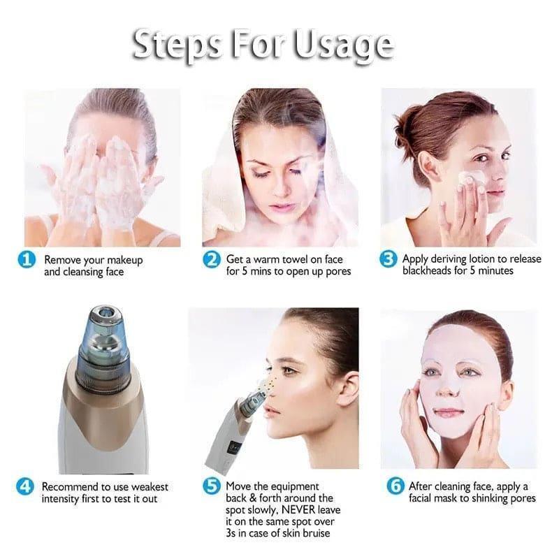 Dead Skin Removal Derma Suction Facial Cleanser - Fashion Lovers