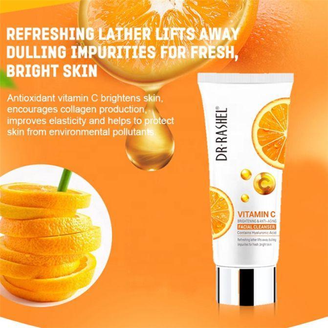 DR.RASHEL Vitamin - C Facial Cleanser,Anti - Acne Facial Cleanser - 80ML - Fashion Lovers