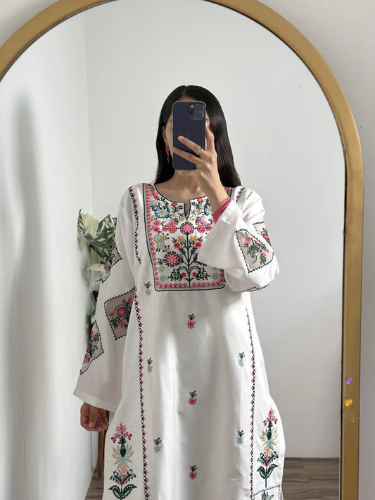 Elegant Women's Stitched Shirt And Trouser Set - Fashion Lovers