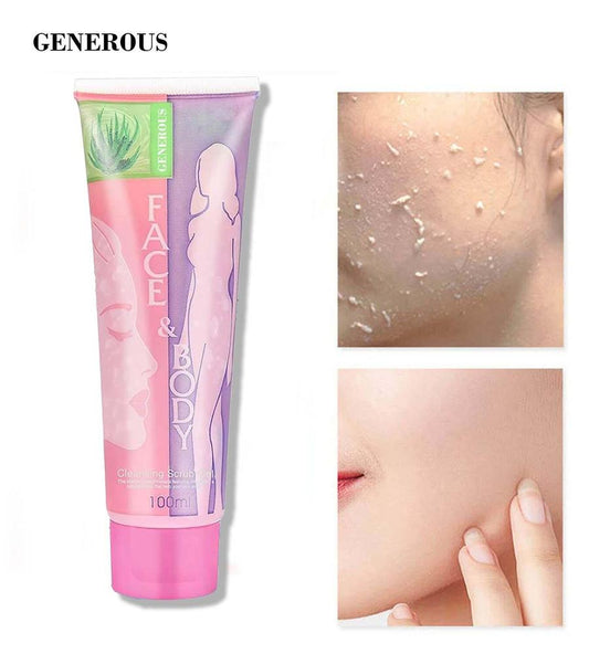 Face & Body Scrubbing Alovera Gel, 100ml - Bright your face - Fashion Lovers