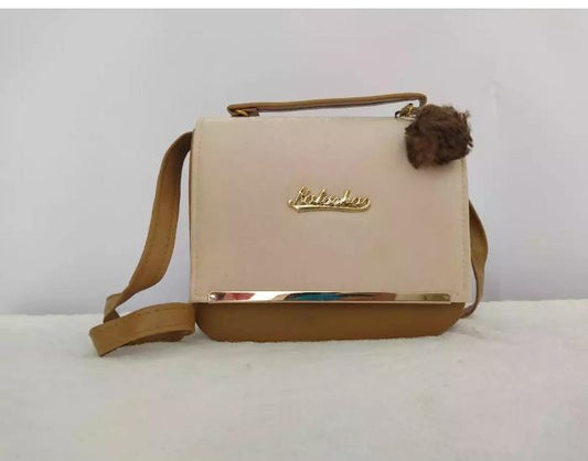 Girl's PU Leather Plain Shoulder Bag - Best Price - Fashion Lovers
