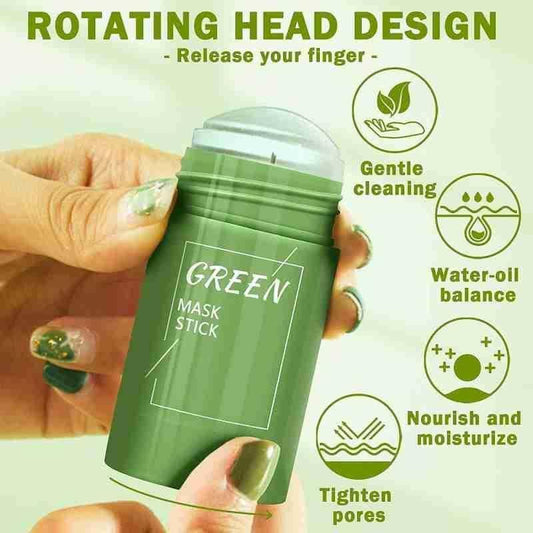 Green Tea Cleansing Face Mask, 40g - clean skin dirt - Fashion Lovers