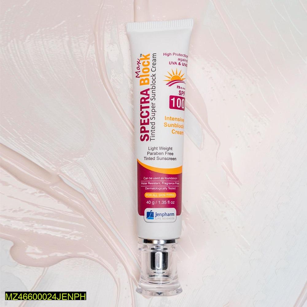 Jenpharm - Spectra Block Max Sunscreen SPF 100 - Fashion Lovers