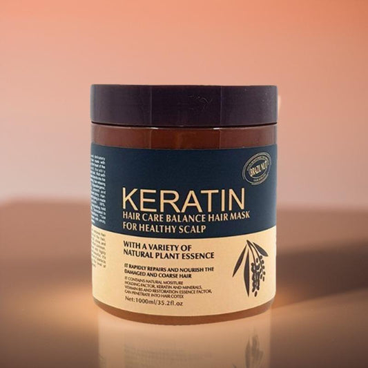 Keratin Hair Mask - Professional Treatment for Hair Repair, Nourishment & Beauty - Hair Mask - Vitamin Complex for All Hair Types - Fashion Lovers
