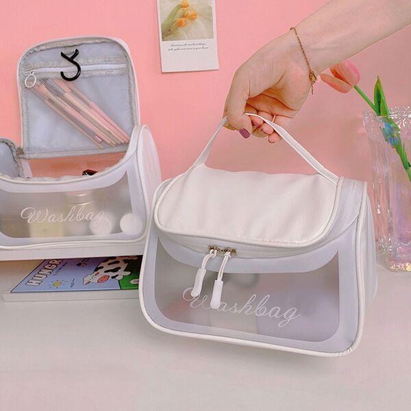 Makeup Organizer white Zipper Bag - Fashion Lovers