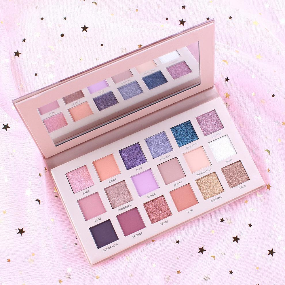 Matte And Glitter Eyeshadow Palette kit - Best price - Fashion Lovers