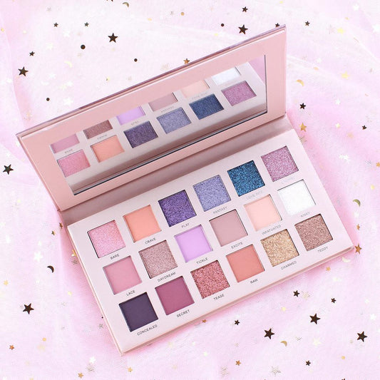 Matte And Glitter Eyeshadow Palette kit - Best price - Fashion Lovers