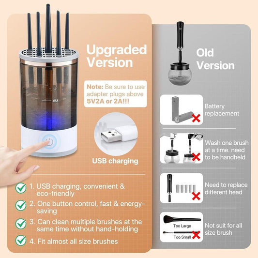 Portable Electric Makeup Brushe Cleaner - Fashion Lovers