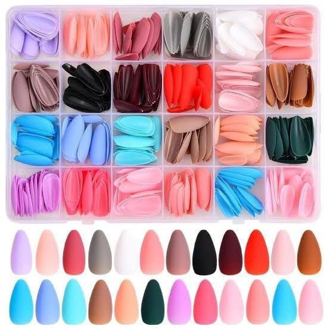 Smooth and Even Coverage Fake Nails 50 Pack Of 144 - Fashion Lovers