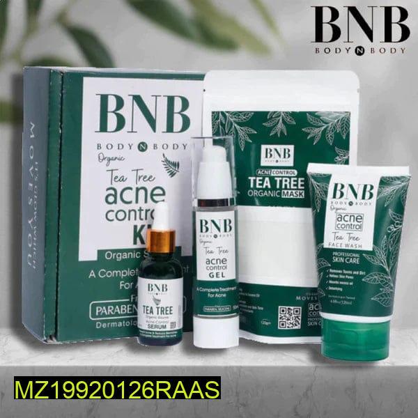 Tea Tree Organic Acne Control Facial Kit | 4 In 1 Tea Tree Facial Kit | Organic facial kit - Fashion Lovers